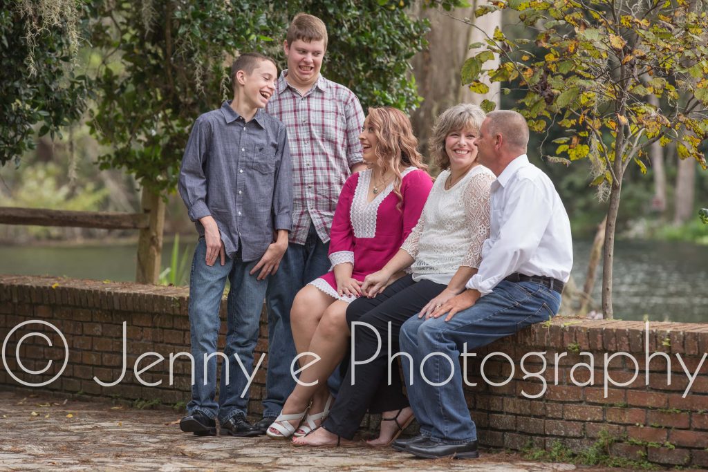 ocala family photograph at silver springs state park