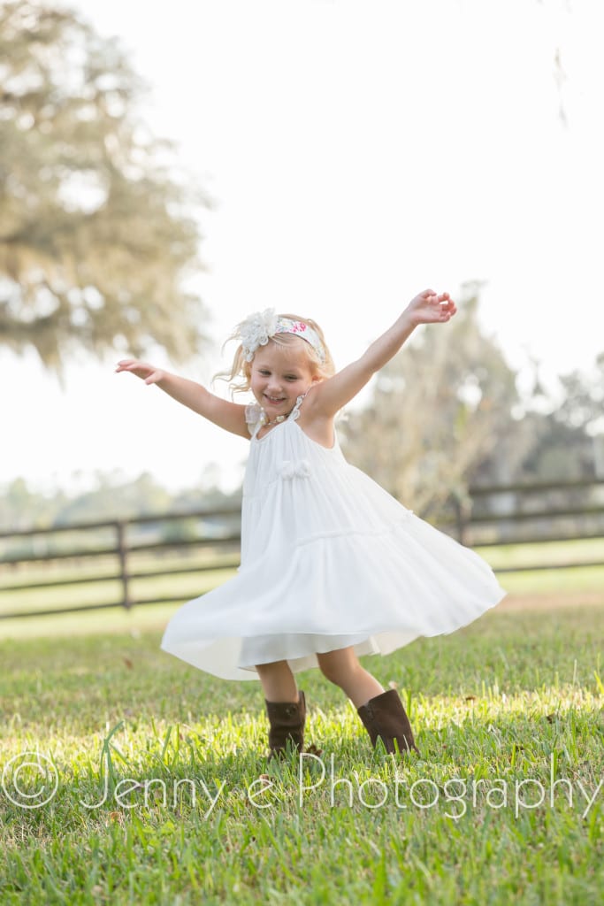 ocala horse farm child photography