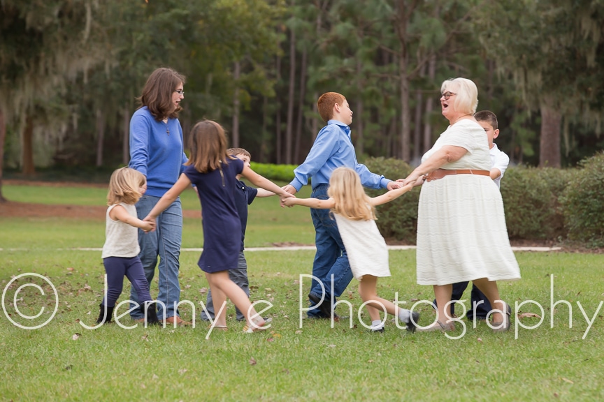 extended family photo shoot