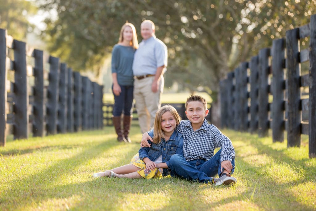 Family Photo Session Horse farm