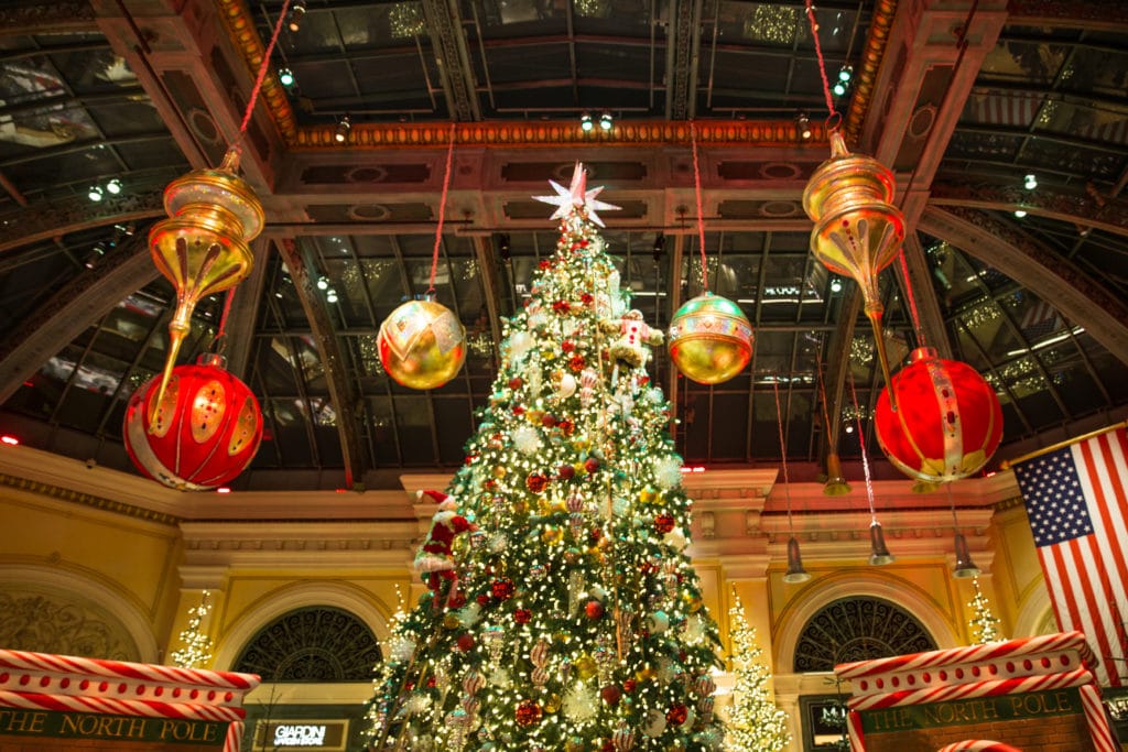 Bellagio Hotel Christmastime