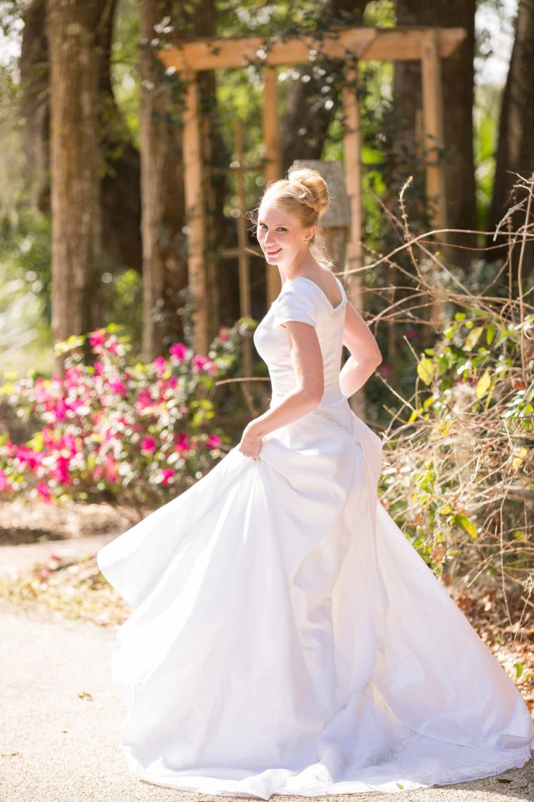 Beautiful bride in ocala